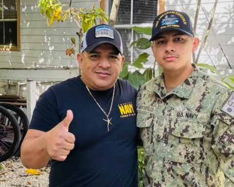 He was waiting for his son to return from the USS Lincoln. Then Border Patrol arrested him.