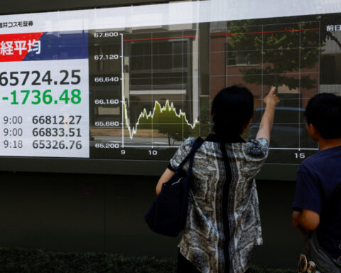 Shares, oil dip as US sanctions on Iran loom