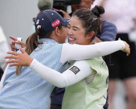 Yamashita matches LPGA Tour's 72-hole scoring record in 9-stroke victory in Edmonton
