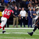 The 49ers acquire LB Deion Jones from the Saints for RB Zamir White, AP source says