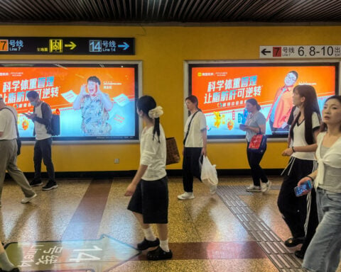 Snoring, subways and stealth ads: how big pharma targets China's waistline