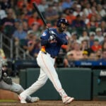 Yordan Alvarez's Triple Crown bid will have to survive a major challenge from the AL East