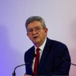 French far-left leader Melenchon seen reaching presidential runoff, poll shows