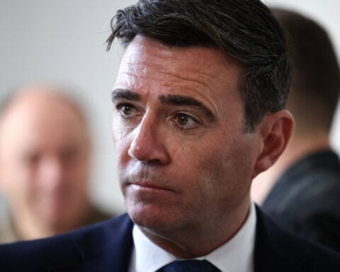 UK's Burnham urges allies to do 'everything' to support Ukraine's skies