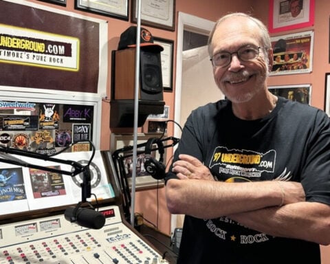Underground radio, literally: Retired HS teacher runs station out of basement