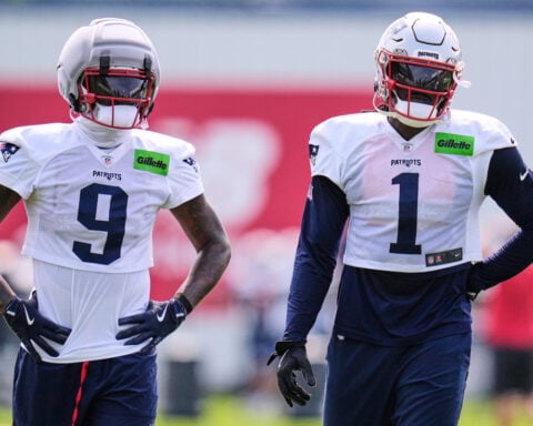Texans acquire WR Kayshon Boutte from Patriots to fill void after Jayden Higgins' injury