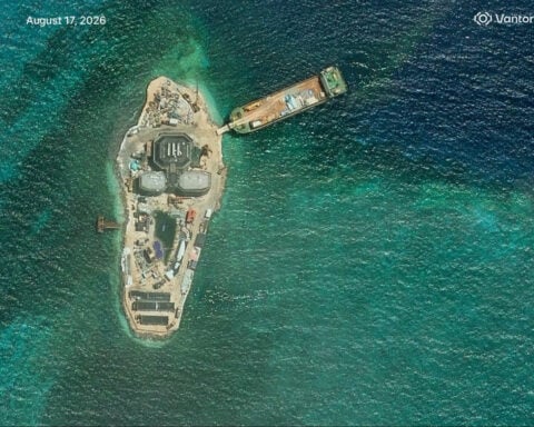 New installations emerge on islet as China accelerates South China Sea build-up