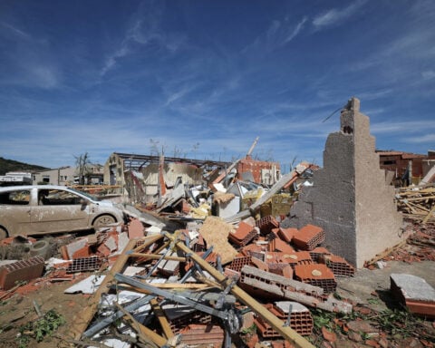 Tornado wreaks havoc in village in southwestern France