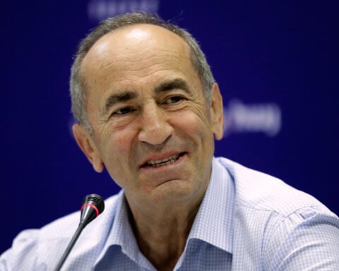A former Armenian president is detained in a corruption investigation