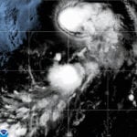 Tropical Storm Iselle expected to absorb Tropical Storm Julio in the Pacific Ocean