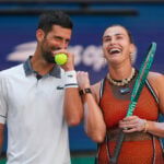 Sabalenka and Djokovic fall in first match as the US Open mixed doubles begins