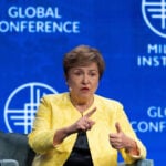 IMF's Georgieva says global economy weathering energy shock, sees fiscal concerns