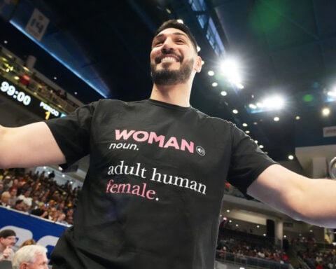 Sky owner says Enes Kanter Freedom is banned from home games, calling him 'a potential threat'
