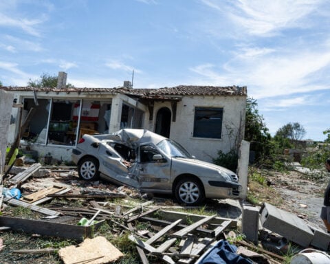 A tornado tears through a village in southern France, wrecking 300 homes