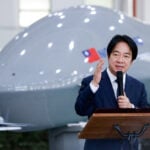 Taiwan president pushes $6.6 billion military drone bill ahead of crucial vote