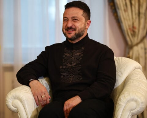 Zelenskyy awards Elon Musk Ukraine’s Order of Freedom for Starlink role