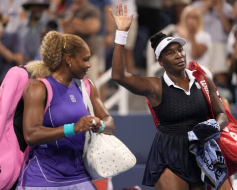 Serena and Venus Williams will play doubles together at the US Open