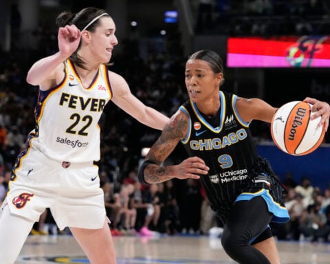 Fever-Sky averages 3.31M viewers, most-watched regular-season WNBA game since 1997