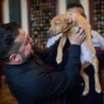 Ukraine's president coos over a puppy, starting a new volley in his war of visuals against Russia