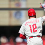 Phillies slugger Kyle Schwarber reaches 40 home runs for 4th consecutive season