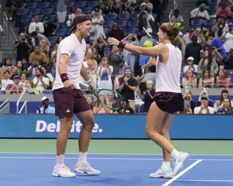 Karolina Muchova and Jakub Mensik win the US Open mixed doubles championship