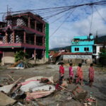 People from more than 30 countries are missing after the flash floods in Nepal and China