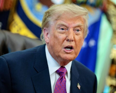 Trump says the U.S. is not talking with Iran as economic war in focus