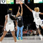 Las Vegas Aces lose NaLyssa Smith for season to injury, a major blow to WNBA champs' repeat hopes