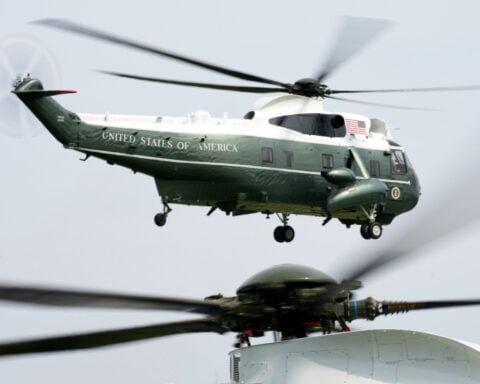 Trump’s Marine One again struggles to communicate with air traffic control before takeoff after similar incident this month