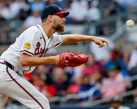 Braves' Sale demands ball in 9th to cap 1st complete game since 2019 in 1-0 shutout of Dodgers