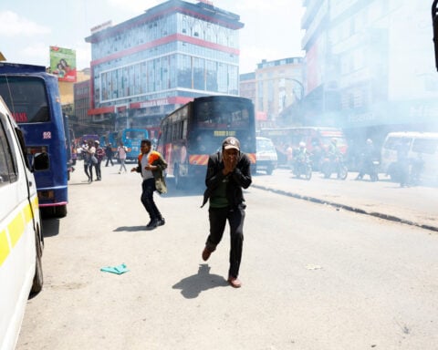 Kenya police fire tear gas to disperse traders protesting import duty hike
