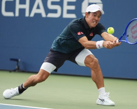 Japan's Rei Sakamoto earns a US Open spot, but beats his retiring hero Kei Nishikori to do it