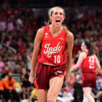 Caitlin Clark and Kelsey Mitchell each score 34 as Fever stay hot with 111-91 victory over Sun