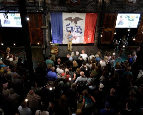 This Iowa Democrat is stirring hopes of a red state comeback by charting his own path