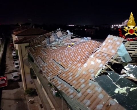 Tornado and hail hits northern Italian city, injuring dozens of people