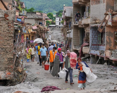 Nepal-China flood survivors reach safe areas as families await news of nearly 3,000 missing