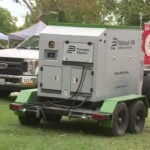 Food trucks at a Sacramento event ditch gas generators for quiet battery banks