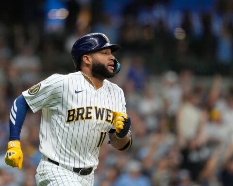 Brewers' Jackson Chourio joins exclusive club by producing three 20-homer seasons before turning 23