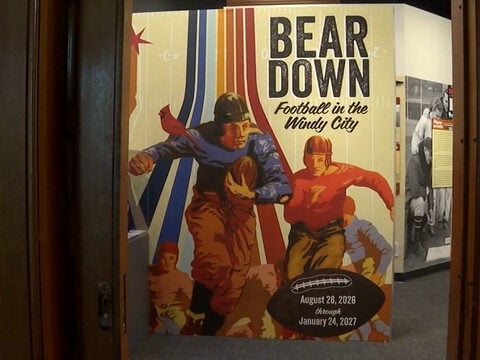 "Bear Down: Football in the Windy City" exhibit opening at Elmhurst History Museum