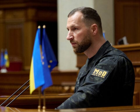 Ukraine defence chief pledges 'clear' war plan to win early loan release
