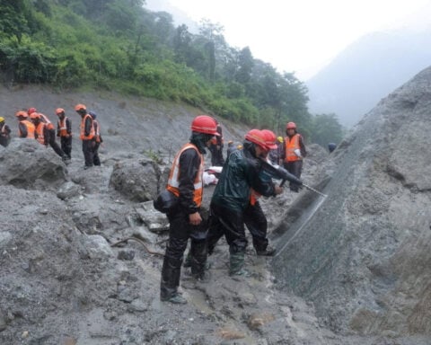 Nepal steps up rescue effort to reach hundreds trapped in tunnels