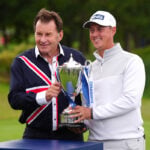 Signed, sealed, delivered: Former grocery driver Joe Dean wins British Masters with wife as caddie