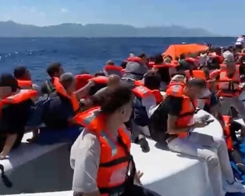 At least 8 dead after ferry with nearly 270 passengers and crew capsizes off Cyprus' northern coast
