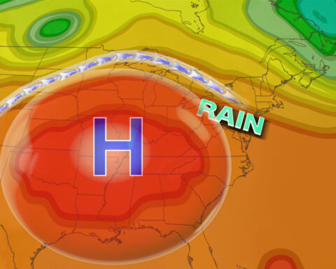 A massive heat dome is bringing storms to the Northeast, and causing sweltering temperatures heading into fall