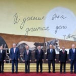 Leaders of China, Russia and India are among heads of state meeting to counter US influence