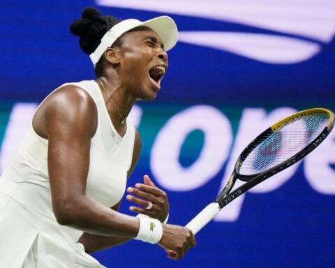 Venus Williams bows out of her 26th US Open with a 1st-round loss to Sofia Kenin