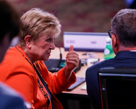 US irks G20 ministers by bringing back Russia, barring journalists