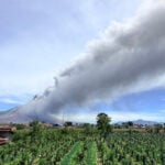 Eruption of Sinabung volcano on Indonesia’s Sumatra island prompts higher alert