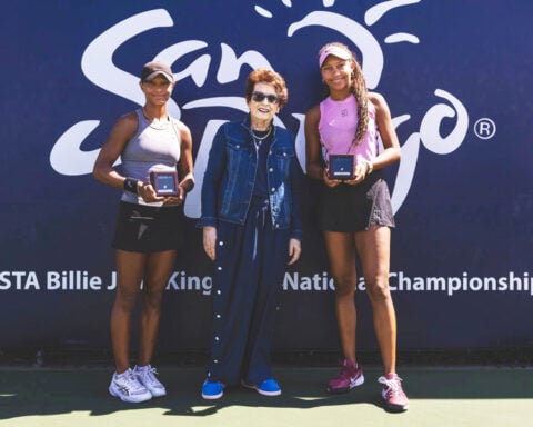 Thea Frodin was Serena Williams' body double in 'King Richard.' Now she's playing in the US Open