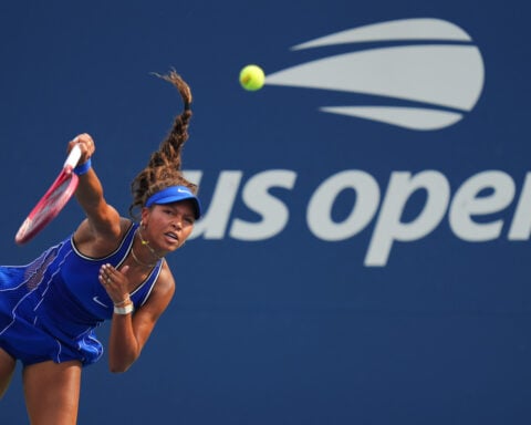 Thea Frodin, who was Serena Williams' body double in 'King Richard,' loses in her US Open debut